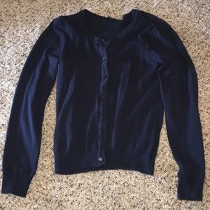 H&M navy cardigan size xs NWOT